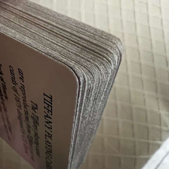 Tiffany & Co. deck playing cards argyle diamond pink Tiffany blue white black - Picture 9 of 12